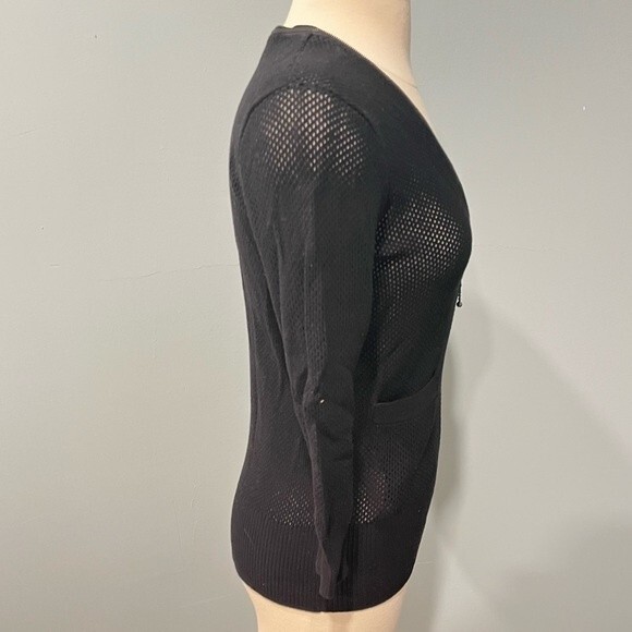 McQ Alexander McQueen x Target Mesh Cardigan in Black Size XS - Picture 5 of 10